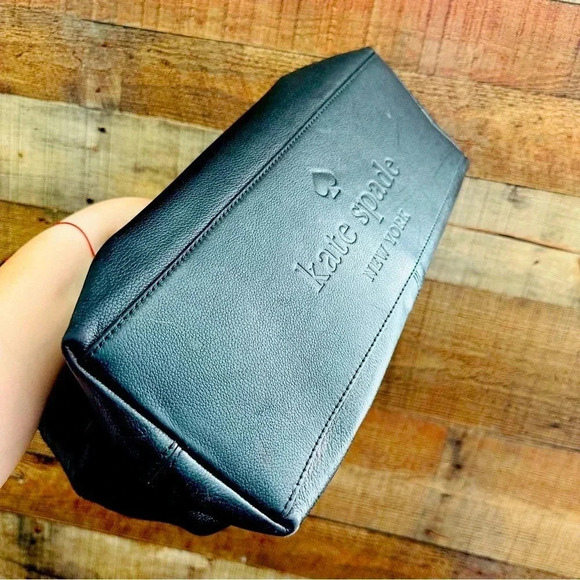 Kate Spade Quinn Villabella Avenue Bow Leather Tote - Picture 8 of 11